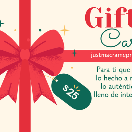 Tarjeta de regalo_Just Macrame PR