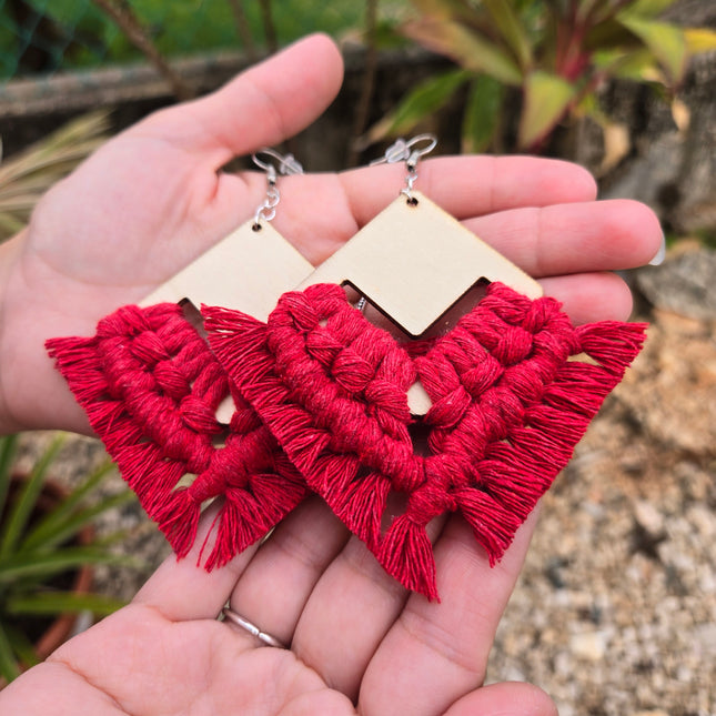 Aretes boho, 2 colores a escoger