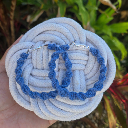 Pendientes de aro grande_6 colores a escoger