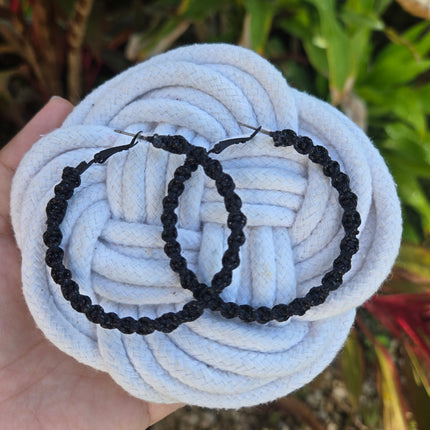 Pendientes de aro grande_6 colores a escoger