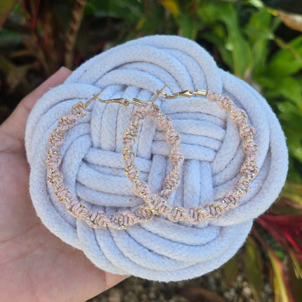 Pendientes de aro grande_6 colores a escoger