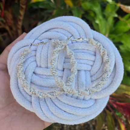 Pendientes de aro grande_6 colores a escoger