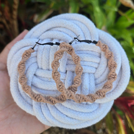 Pendientes de aro grande_6 colores a escoger