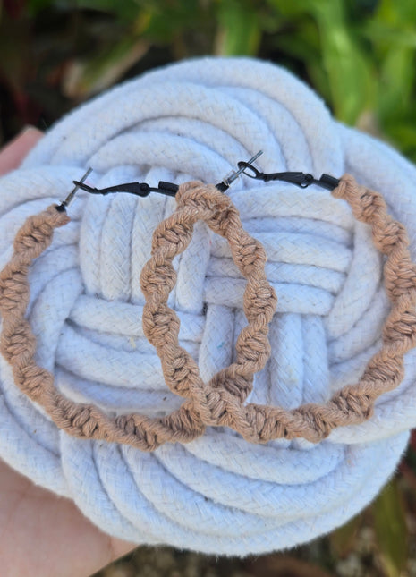 Large hoop earrings_6 colors to choose from