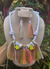 Set collar y aretes Cinturón