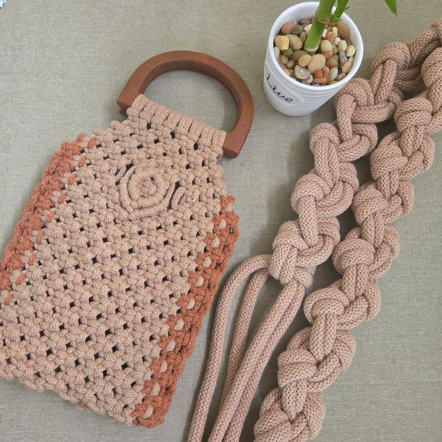 Set Verano Elegante_collar, aretes, cinturón y bolso de mano