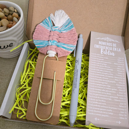 Marcador de libro, varios colores a escoger