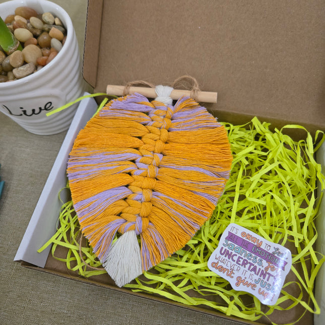 Colgante de hoja para retrovisor_varios colores a escoger