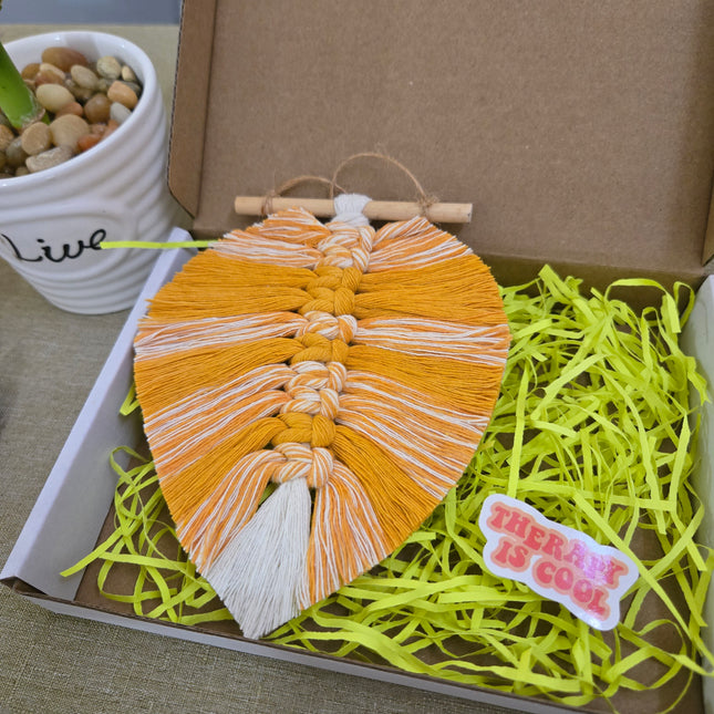 Colgante de hoja para retrovisor_varios colores a escoger