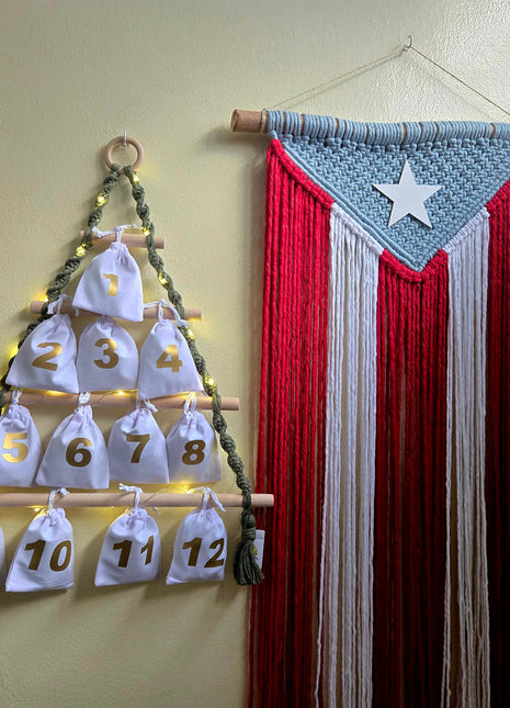 Calendario de Adviento en Macramé – Edición Limitada