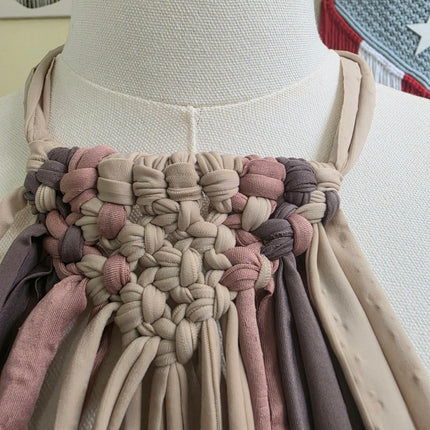 Collar de trapillo ajustable suave cómodo para playa, piscina o paseos_4 colores a escoger