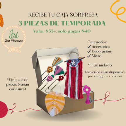 Caja Sorpresa Mensual | Renacer (abril)