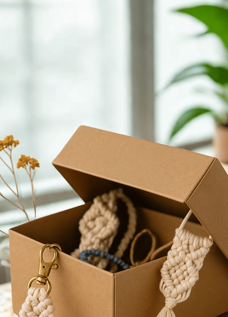 Just Macrame PR Mystery Box_gifts with a purpose