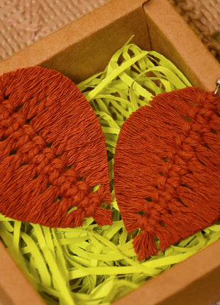 Aretes de hojas_varios colores a escoger