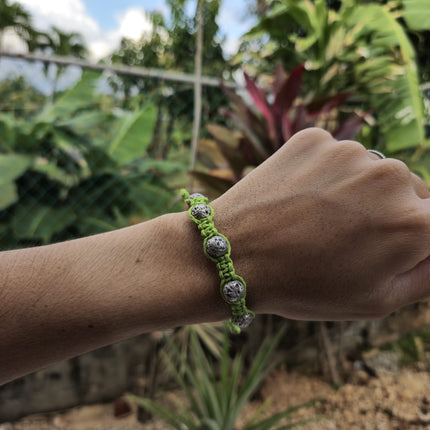 Pulseras con piedas volcánicas, aromaterapia, variedad de colores