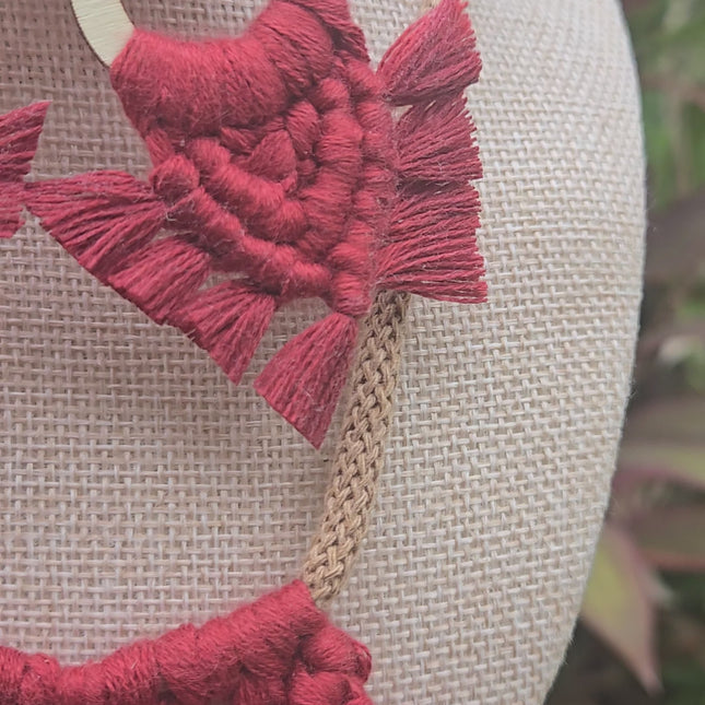 Set Atardecer Caribeño_ collar y aretes