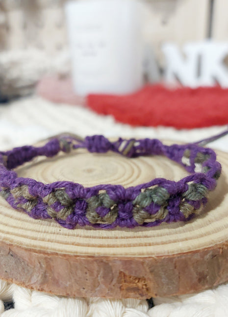 Pulseras con festones _ 2 colores
