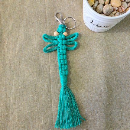 Dragonfly design keychain or bag charm_two colors to choose from