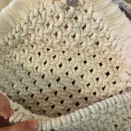 Cartera crossbody color natural