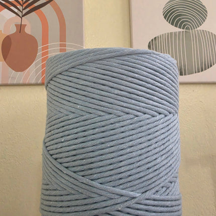 Rolls of combed or "single strand" yarn_4mm