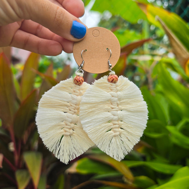Aretes de hoja