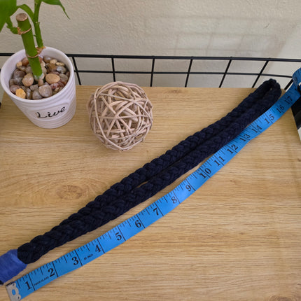 Lanyard trenzado en macramé