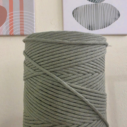 Rolls of combed or "single strand" yarn_4mm