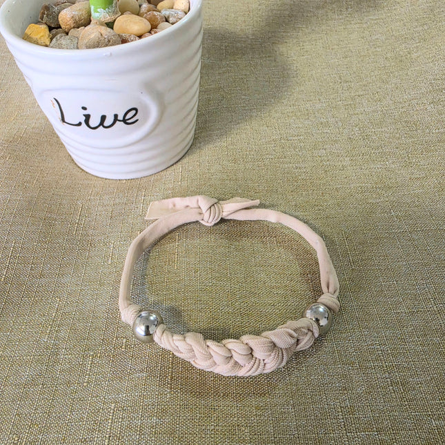 Pulsera de trapillo ajustable  (3 colores)